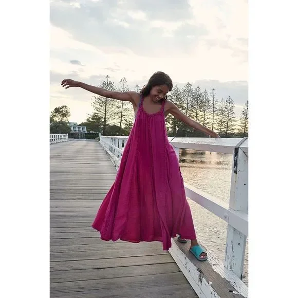 chinese dress ladies Free People Free Est Mckinley Maxi Dress  White Chocolate Couture